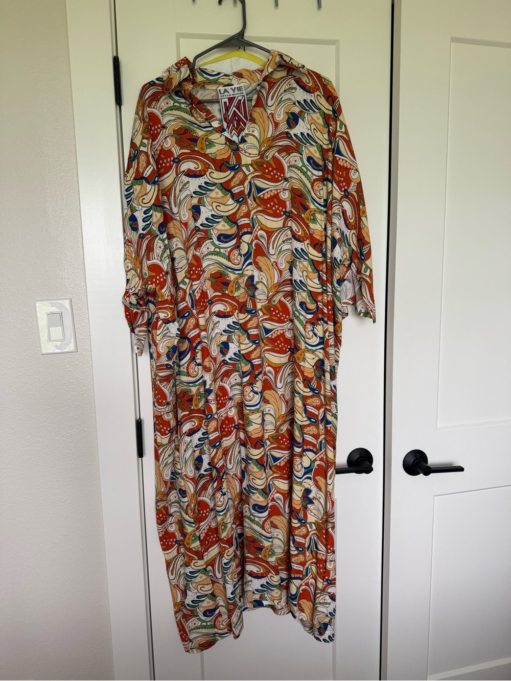 La vie style house paisley everyday dress